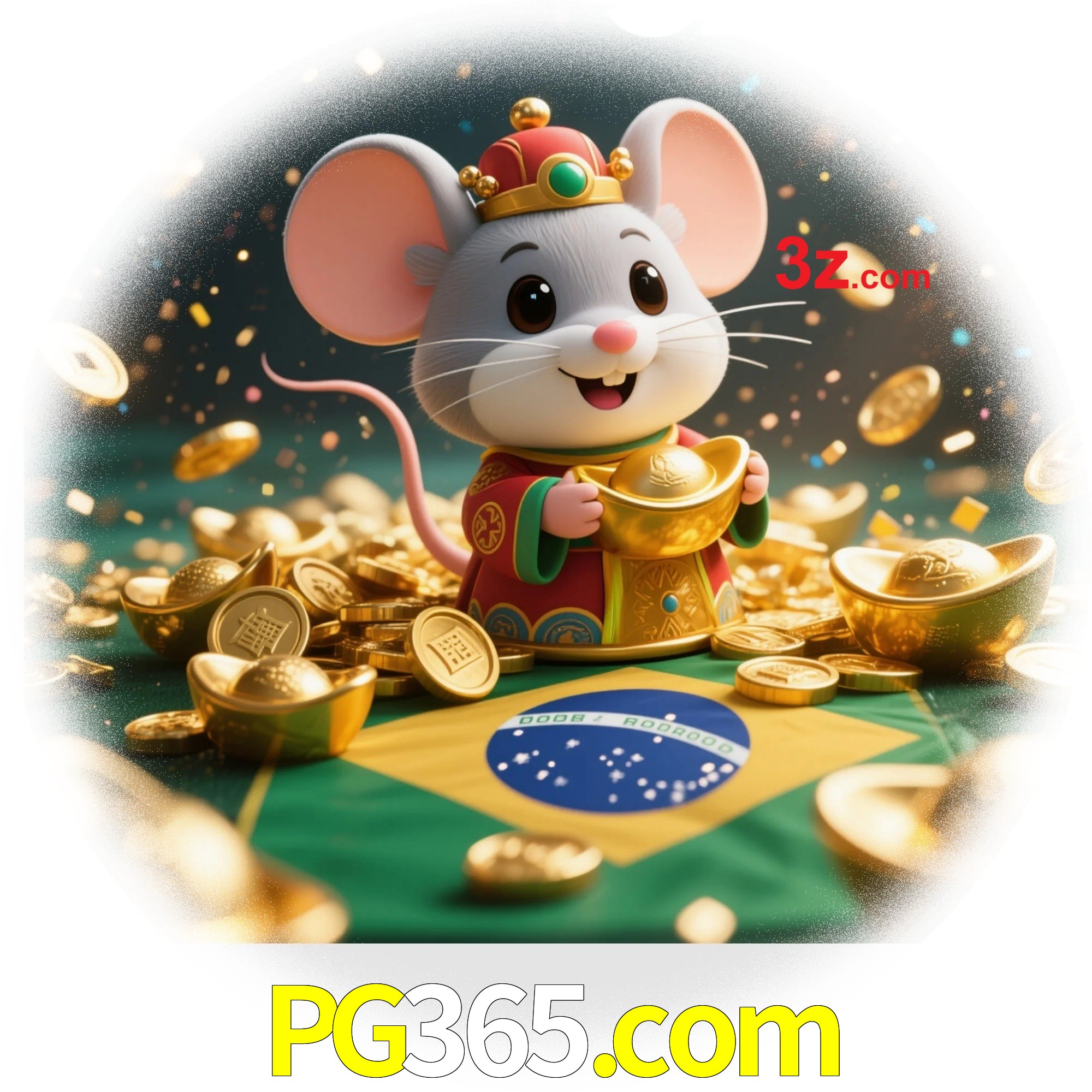 Slot machine 3D icon with number 7 and 1
